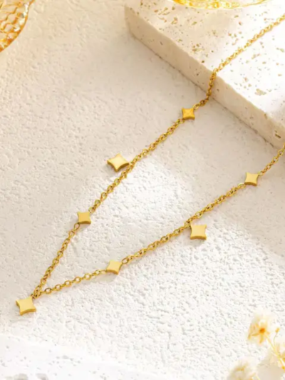 Tassel starlite necklace