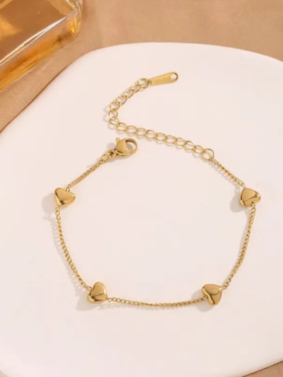 Sequence sweet heart bracelets