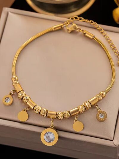 Bohemian white charm bracelets