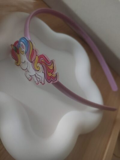 Baby head band Pink Unicorn