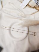 Anklets -Ball chain round Pair- set of two