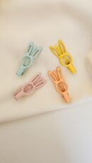 Bunny Multicolor Aligator clips