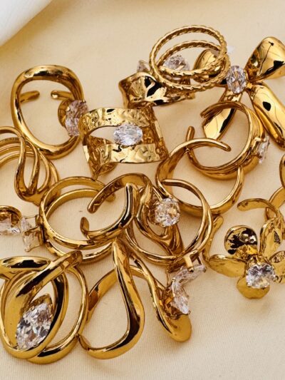 Bold Statement Zirconia Rings