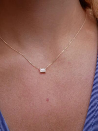 Premium Crystal Zirconia Rectangle Frame