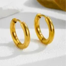 Daily wear medium hoops