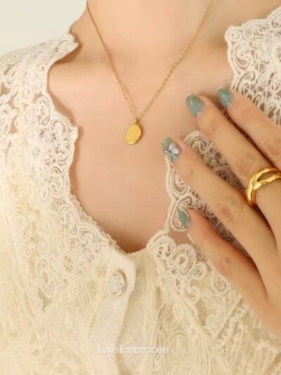 “You are adorable” Pendant necklace