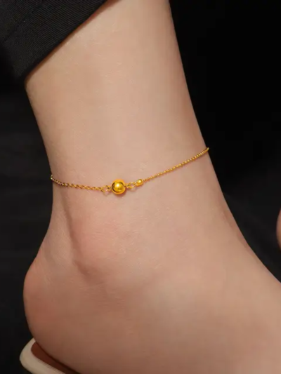 Mini Dainty Anklets in Pair