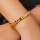 Evil eye multi color Cuff bracelets
