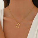Broken yet Sweet heart necklace