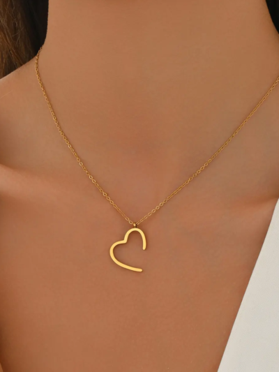 Broken yet Sweet heart necklace
