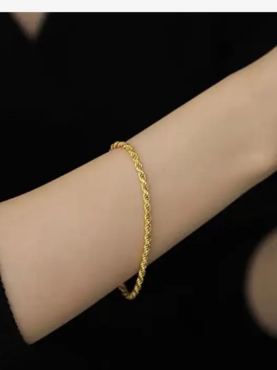 Unisex twisted rope bracelets