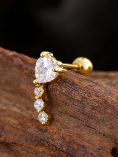 Sweetheart Helix Studs