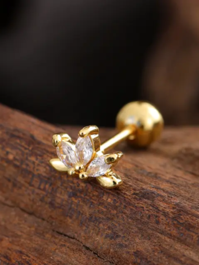 Crown trio Zirconia studs