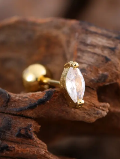 Zirconia Saloni studs