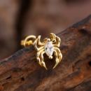 Zirconia Spidey studs