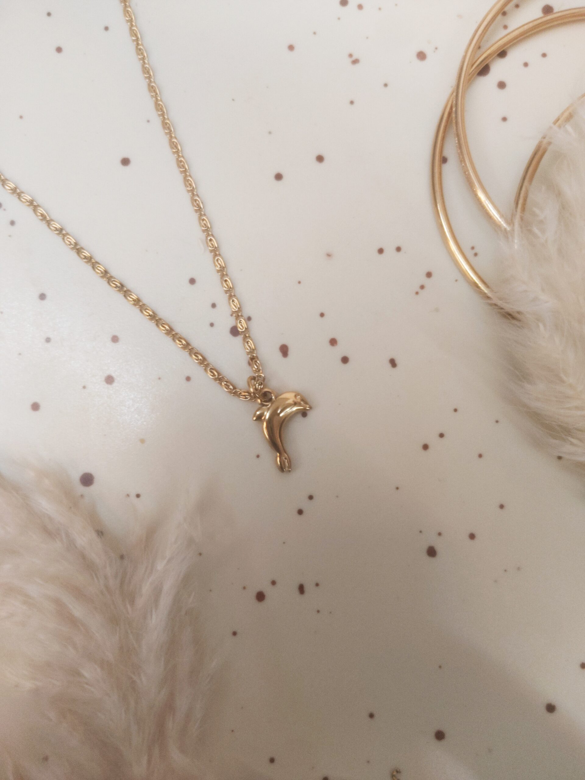 Golden Fish Everyday Necklace
