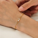 Dual heart zirconia Bracelets