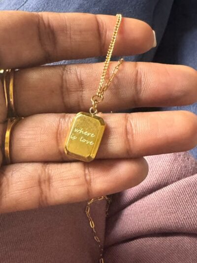 Where is love Pendant